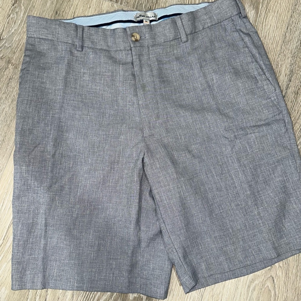 Peter Millar Golf Dry-fit Lot 3 Skull, Grey, Blue, Shorts 34 - Picture 12 of 16